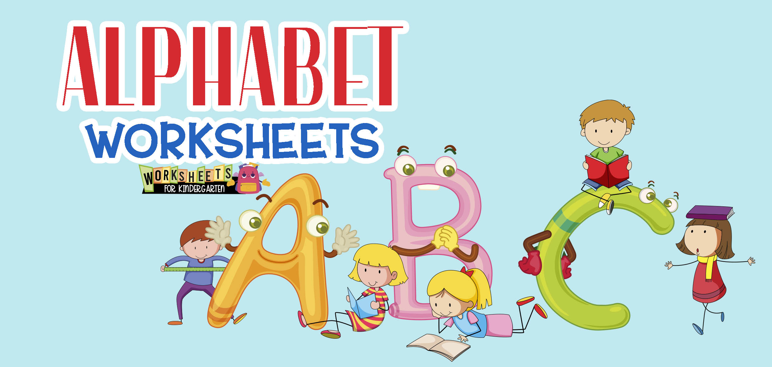 alphabet worksheets for kindergarten