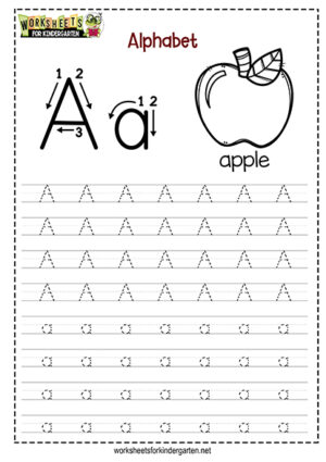 Aba Letters Sheet.pdf ABC Alphabet Letters Workbook