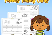 26 ABC Phonics Tracing Cards